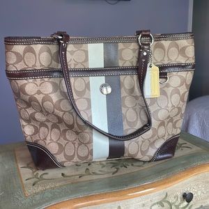 Authentic Coach Chelsea Heritage Tote